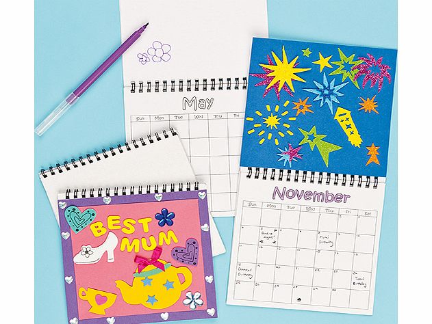 Mini Spiral Calendar - Pack of 3