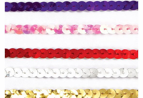 Sequin Ribbon - Per pack