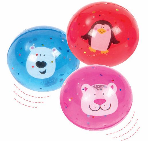 Snow Pals Glitter Jet Balls - Pack of 6