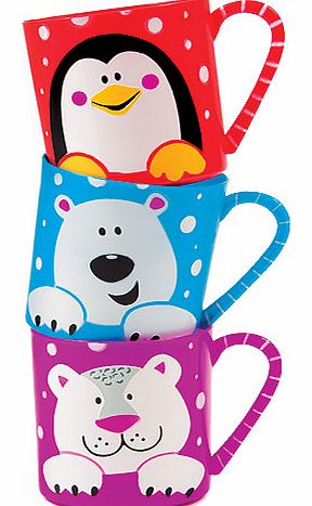 Snow Pals Mugs - Pack of 3