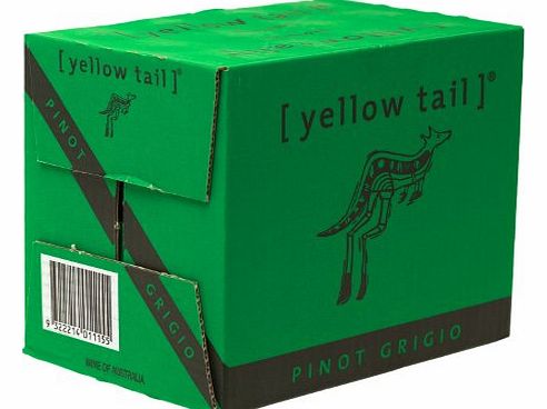 Yellow Tail Pinot Grigio 18.75cl White Wine Miniature - 12 Pack