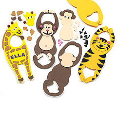 Animal Foam Door Hanger Kits