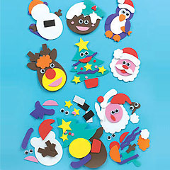 yellowmoon Christmas Foam Magnet Kits