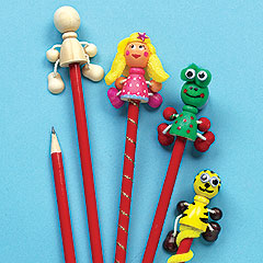 yellowmoon Design-a-Wooden Pencil Pal