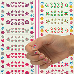 yellowmoon Glitter Nail Tattoos