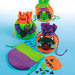 Halloween Felt Treat Bag Kits