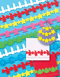 yellowmoon Self-Adhesive 3D Festive Foam Borders