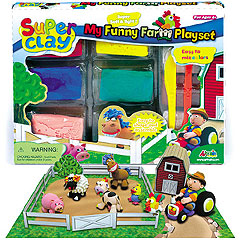 SuperClay Farm Playset