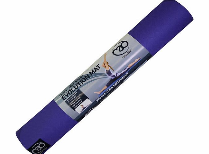 Yoga-Mad Evolution Yoga Mat (Purple)