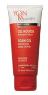 for Men Foam Gel Non-Drying Deep Cleanse