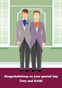 Male Wedding Couple