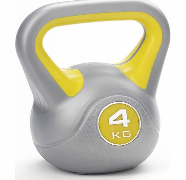 York 4KG Vinyl Kettlebell