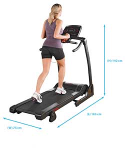 51039 T101 Motorised Folding Treadmill