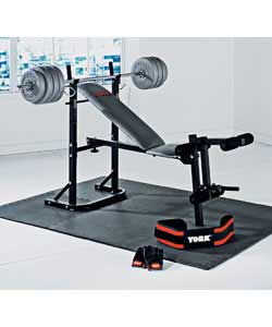 York B500 Folding Bench Package