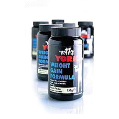 York Fitness Weight Gain Formula Pack (6 x 750g) Chocolate (10 Packs (60 Tubs))