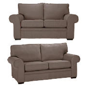 Large & Regular Sofa, Mocha