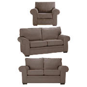 Large Sofa, Regular Sofa & Armchair, Mocha