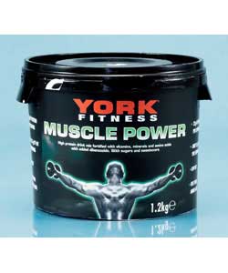 Muscle Power Formula Bucket Banana Flavour 1.2kg