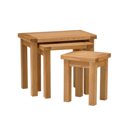 York Oak Nest of Tables 592.014