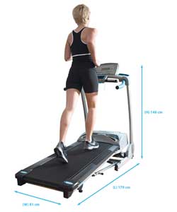 T202 Motorised Folding Treadmill