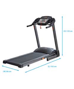 T301 Motorised Folding Treadmill