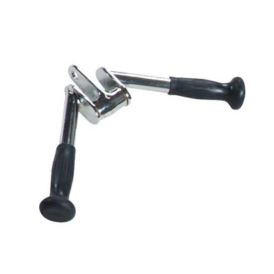 York Tricep Full Extension Chrome Bar