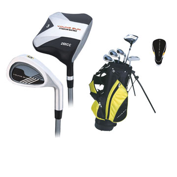 Gun Junior Golf Clubs Set YELLOW AGE 3-5