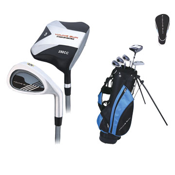 Gun Junior Golf Set BLUE AGE 6-8