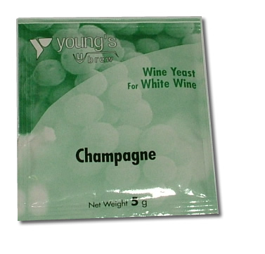 youngs CHAMPAGNE WINE YEAST SACHET 5G