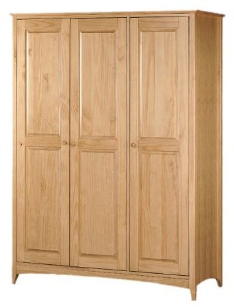 Your Price Furniture.co.uk Kendal 3 Door Wardrobe