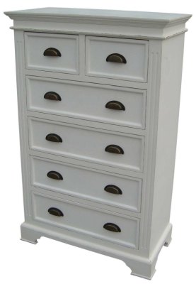 Kristina White Painted 4   2 Chest