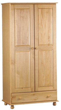 Your Price Furniture.co.uk Pickwick 2 Door Combi Wardrobe