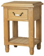 Provencal Open Bedside Cabinet