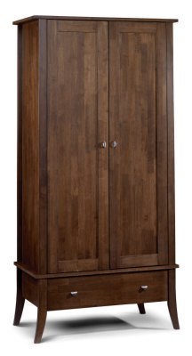 Your Price Furniture.co.uk Santiago 2 Door All Hanging Wardrobe With Drawer