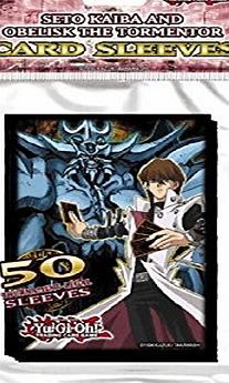 Yu-Gi-Oh! Konami Deck Protectors (50) Yu-Gi-Oh! Sleeves - KAIBA amp; OBELISK