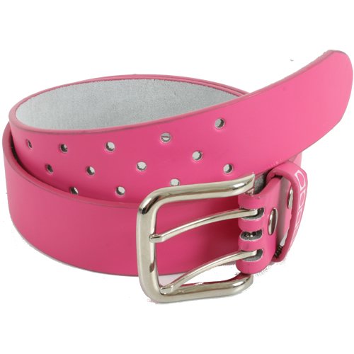 Yuki 7 Mens Yuki 7 Leather Belt Pink