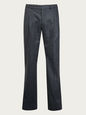 YVES SAINT LAURENT TROUSERS GREY 38 FR YV-U-208974