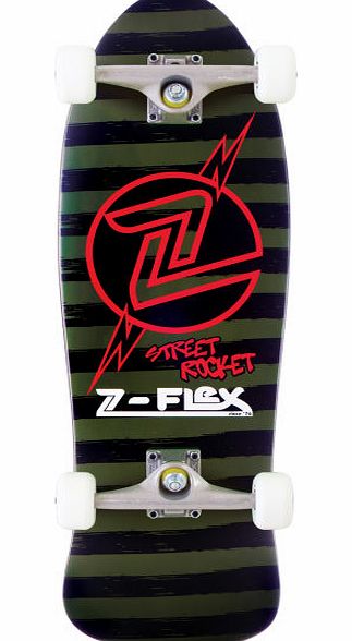 Z-Flex Street Rocket Black Cruiser - 30 inch