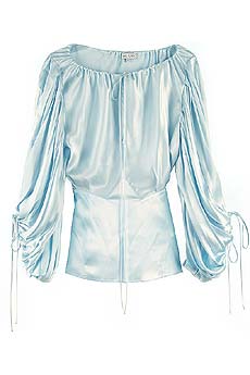 Zac Posen Gypsy Night stretch silk blouse