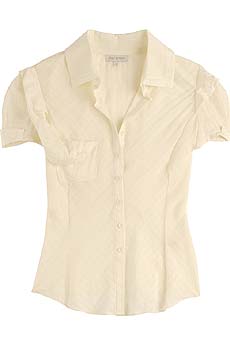 Zac Posen Sunstripe Picnic Blouse