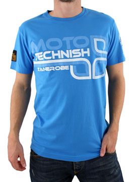 Malibu Blue Moto T-Shirt