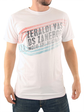 White Tri T-Shirt