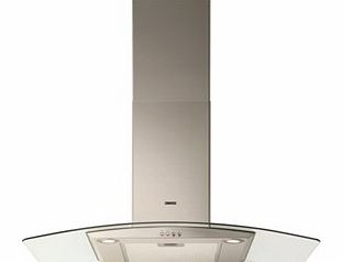 Zanussi ZHC9234X Curved Glass Canopy 90cm