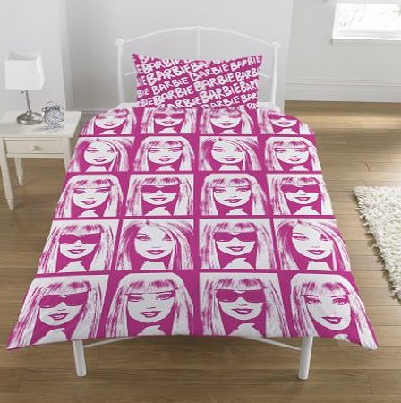 Zap Ltd Zap Barbie Mono Single Duvet