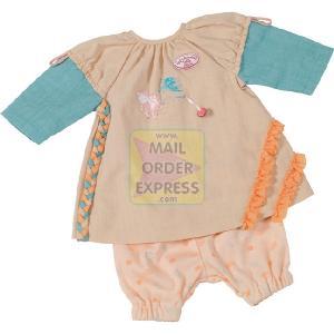 Zapf Creation Baby Annabell Peach Dress