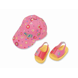 Zapf Creation Chou Chou Hat & Sandals