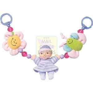 Zapf Creation My Lovely Baby Baby Pram Rattle Pastel Lilac