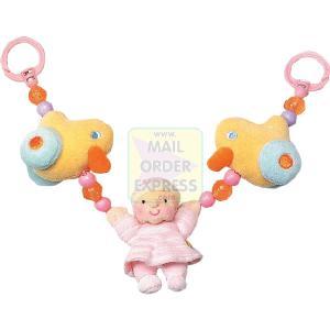 Zapf Creation My Lovely Baby Baby Pram Rattle Pastel Pink