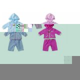 Zapf Creation Set of 4. Baby Born 2 pce Tracksuit Sets