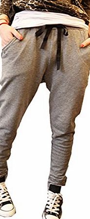 Zeagoo Womens Trousers Harem Pants Baggy Solid Casual Slacks Sportwear Drop